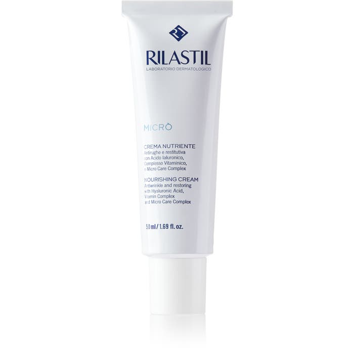 RILASTIL - Micro - Crema Nutriente Antirughe Con Acido Ialuronico 50 Ml