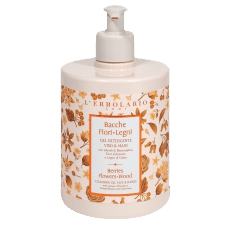 L'erbolario Bacche Fiori Legni Gel Detergente Viso & Mani 500 Ml