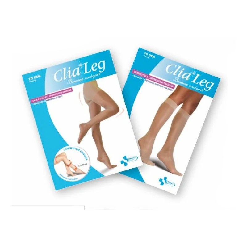 Budetta Farma Collant Clialeg 70 Denari Colore Nero Taglia 5