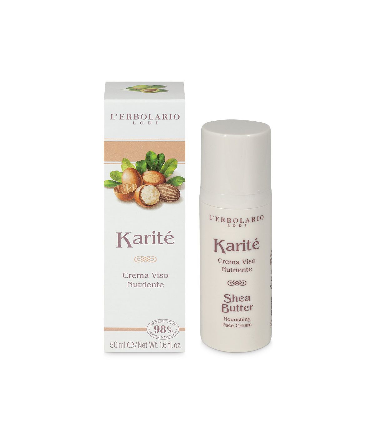 L'erbolario Karite' Crema Viso Nutriente 50 Ml