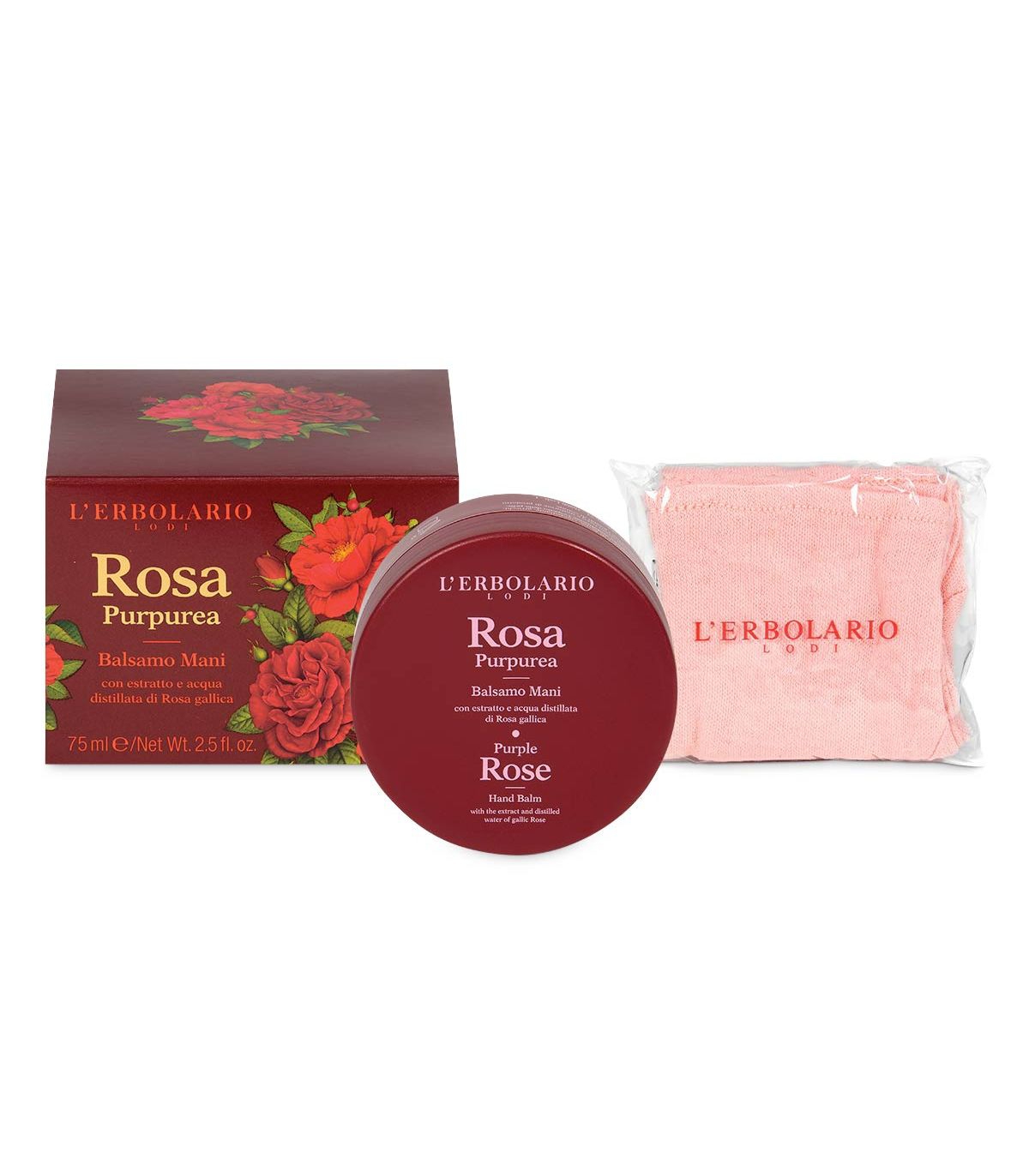 L'erbolario Rosa Purpurea Balsamo Mani 75 Ml