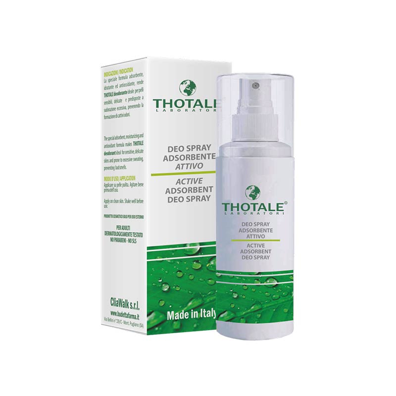 Cliawalk  Unipersonale Thotale Deodorante Adsorbente Spray 100 Ml