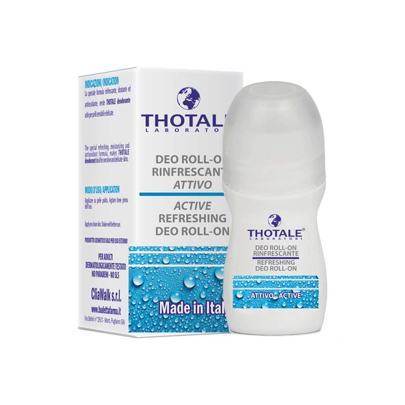 Cliawalk  Unipersonale Thotale Deodorante Rinfrescante Roll On 50 Ml