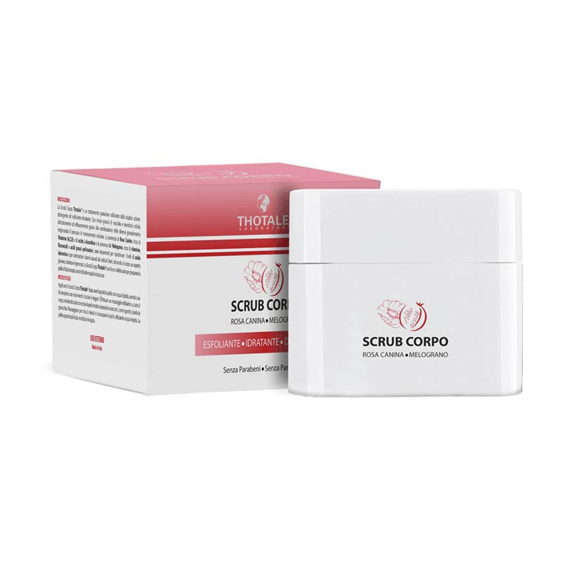 Cliawalk  Unipersonale Thotale Scrub Corpo Rosa Canina E Melograno 200 Ml