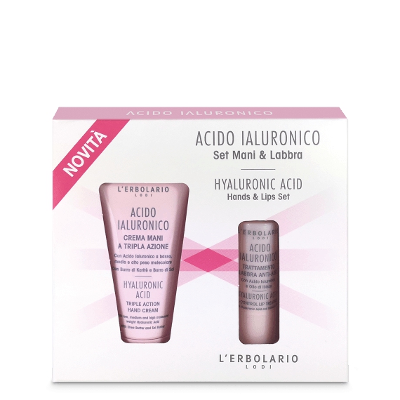 L'erbolario Acido Ialuronico Set Mani&labbra 1 Pezzo