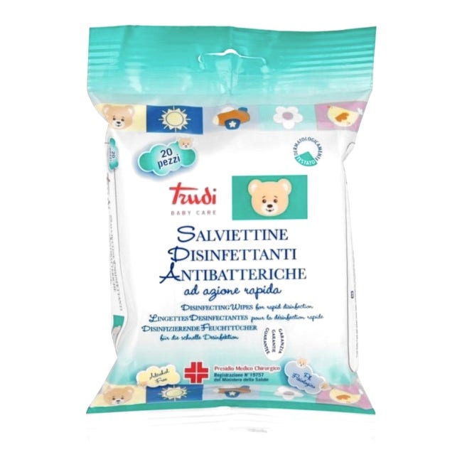 Silc Trudi Baby Care Salviettine Disinfettanti 20 Pezzi