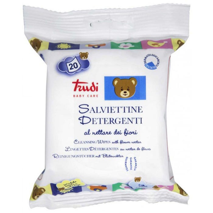Silc Trudi Baby Care Salvietta Nettare Fiori 20 Pezzi