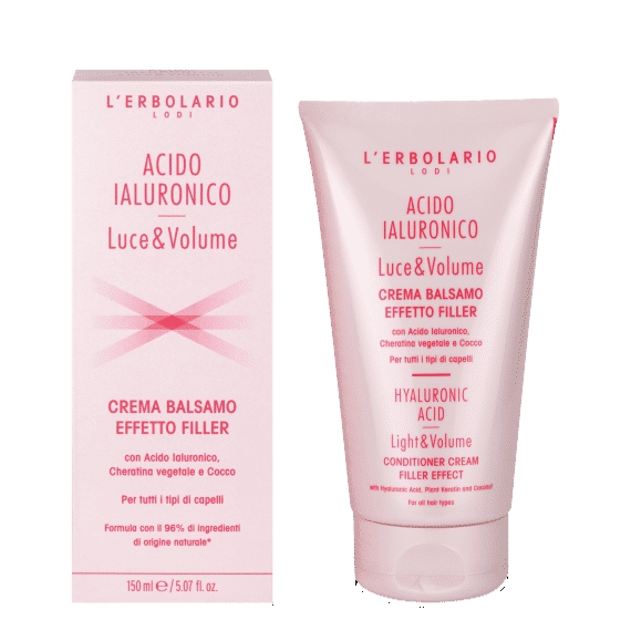L'erbolario Acido Ialuronico Luce & Volume Crema Balsamo 150 Ml