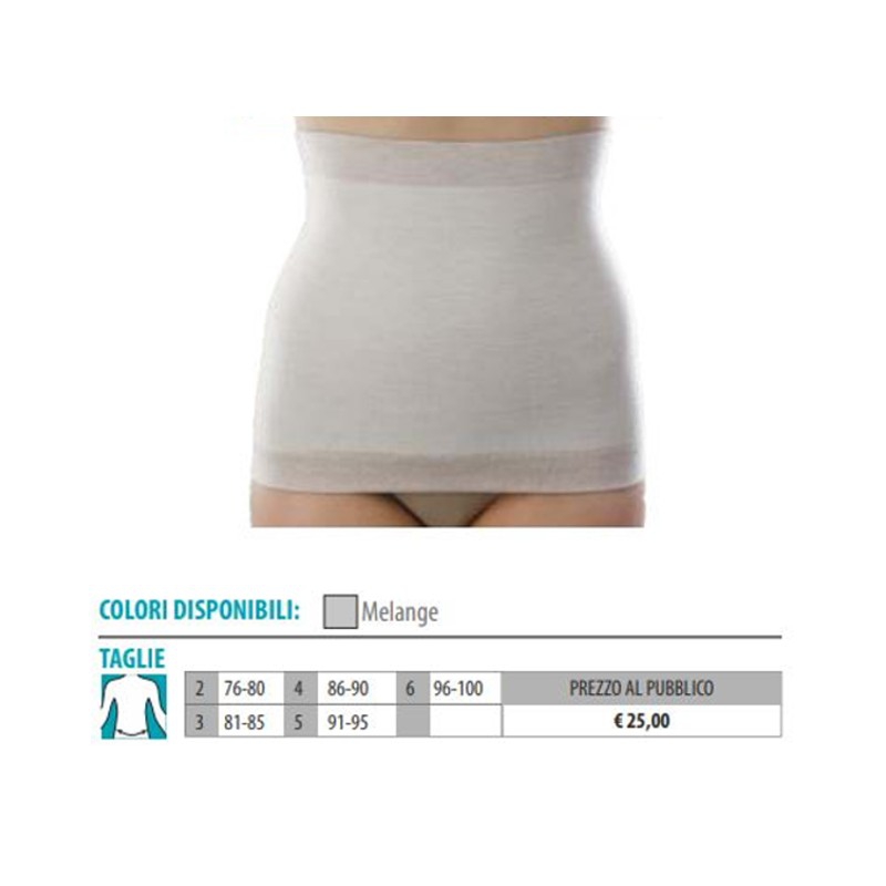 Safte Orione 90 Cintura Elastica Lana Merino Melange 3