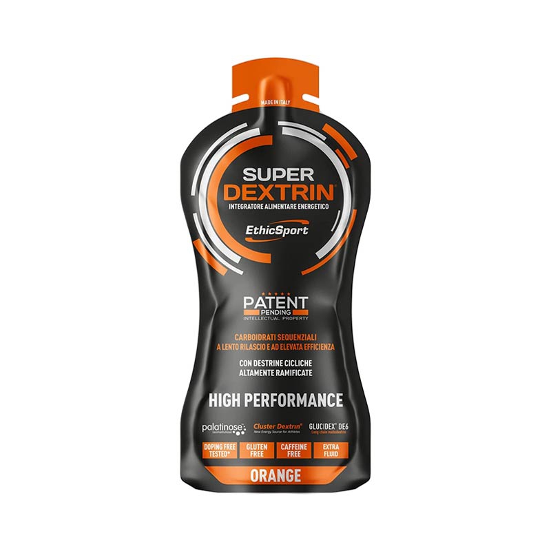 Es Italia  Brand Ethicsport Ethicsport Super Dextrin Gel Orange 55 Ml
