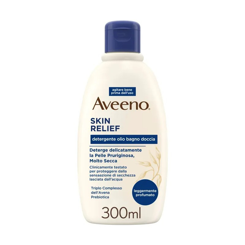 Johnson & Johnson Aveeno Pp Sr Olio Docca Lenitivo 300 Ml