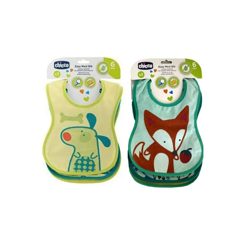 Chicco (artsana) Chicco Bavagline Pappa 6m+ 3pz Neutre