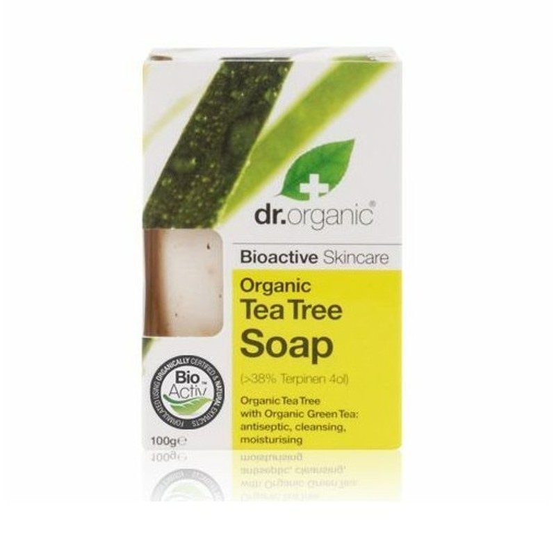 Optima Naturals Dr Organic Tea Tree Soap Saponetta 100 G