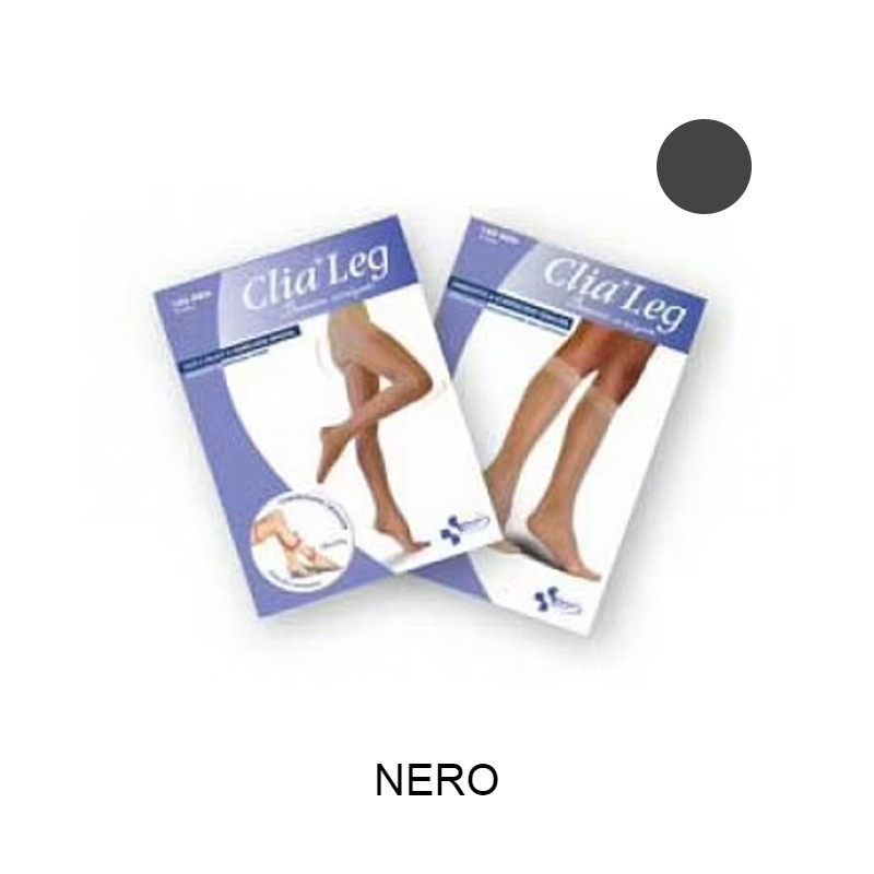 Budetta Farma Autoreggente Clialeg 140 Denari Colore Nero Taglia 4