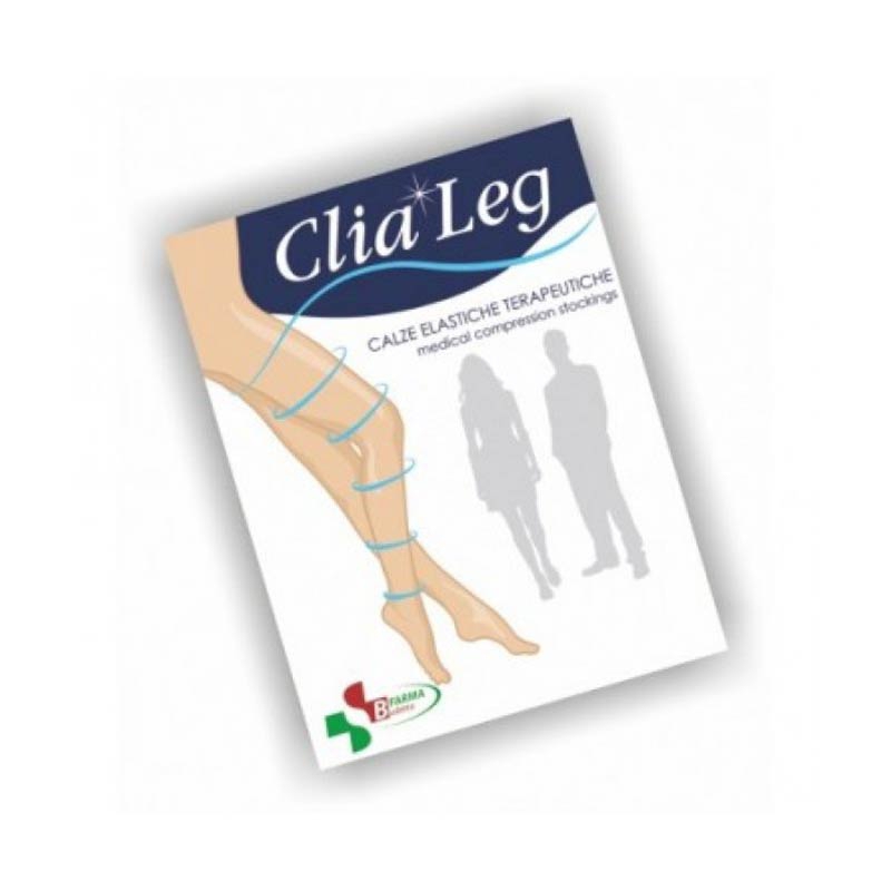 Budetta Farma Calza Coscia Clialeg K1 Punta Aperta Colore Beige Taglia 3