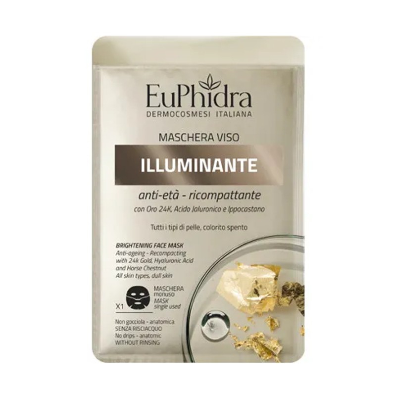Zeta Farmaceutici Euphidra Maschera Viso Illuminante 1 Pezzo