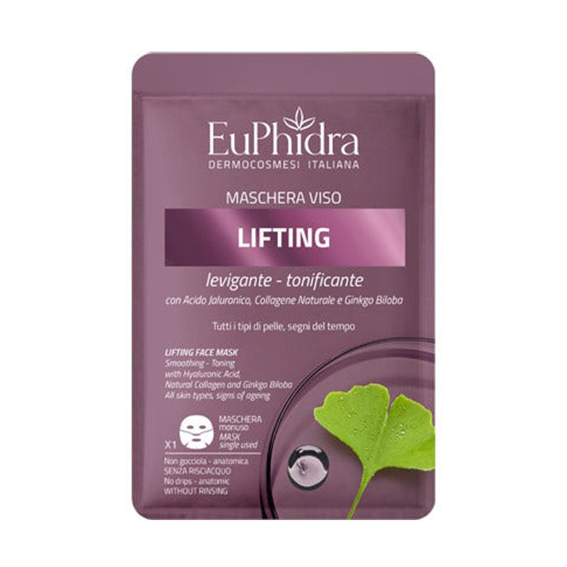 Zeta Farmaceutici Euphidra Maschera Viso Lifting 1 Pezzo