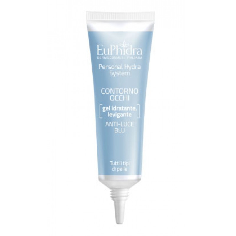 Euphidra Personal Hydra System Contorno Occhi Antiluce Blu 15 Ml