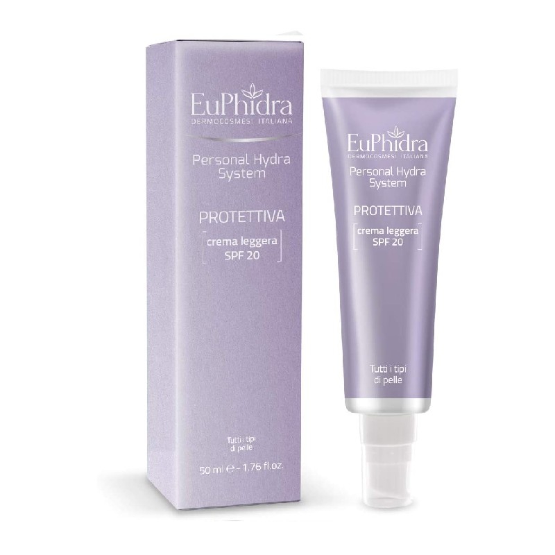 Euphidra Personal Hydra System Protettiva Crema Leggera Spf 20 50 Ml