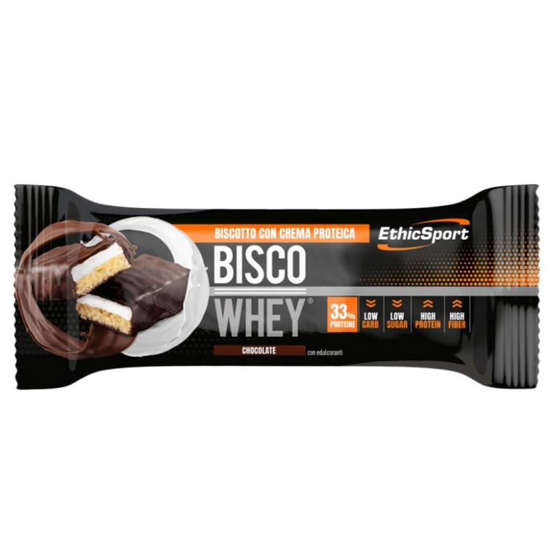 Es Italia  Brand Ethicsport Bisco Whey Chocolate Barretta Proteica 40 G