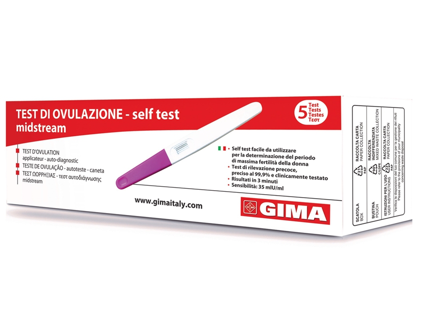 Gima Test Ovulazione Midstream 5pz