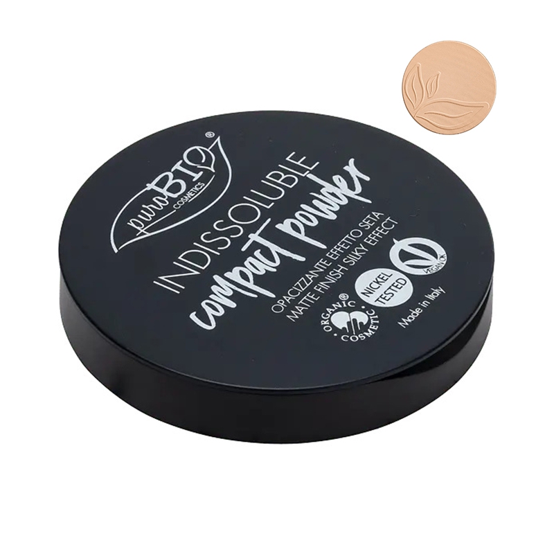 Mami Purobio Cipria Compatta Indissoluble Pack 01