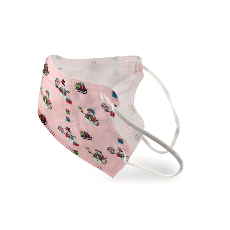 Mascherina Ffp2 Nr Fuxibio Colore Rosa Modello Care 0961 25 Pezzi