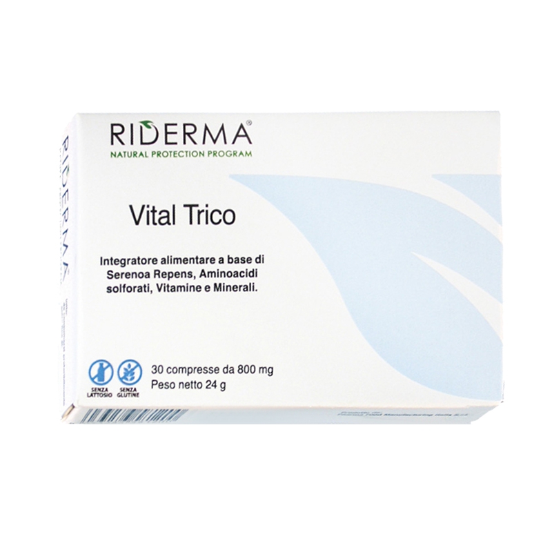 Facos Innovation Sas Riderma Vital Trico 30 Compresse