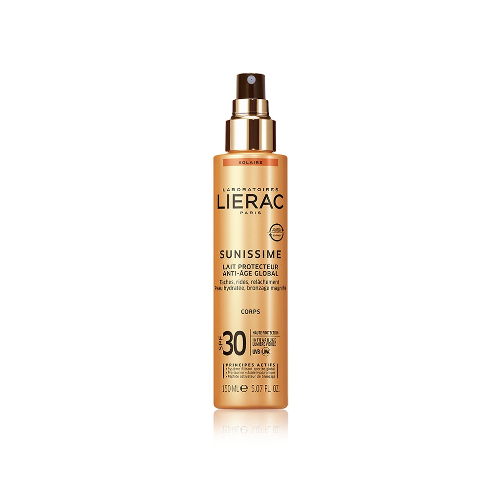 Lierac Linea Sole Sunissime SPF30 Latte Energizzante Anti-Age Global Corpo 150ml
