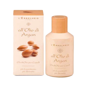 L'Erbolario Linea Olio di Argan Nutriente e Rigenerante Olio&Olio Capelli 100 ml