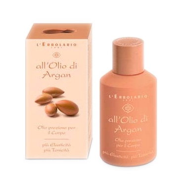 L'Erbolario Linea Olio di Argan Nutriente e Rigenerante Olio Seta Corpo 125 ml