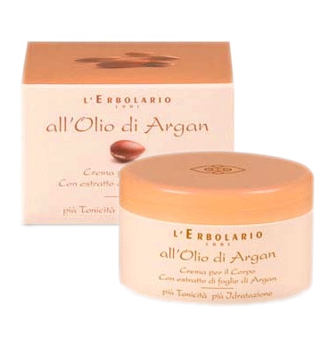 L'Erbolario Linea Olio di Argan Nutriente e Rigenerante Crema Corpo 250 ml