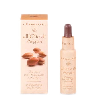 L'Erbolario Linea Olio di Argan Nutriente e Rigenerante Olio Viso e Collo 28 ml