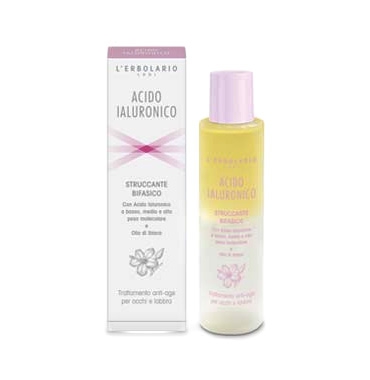 L'Erbolario Linea Acido Ialuronico Anti-Rughe 3 Azioni Struccante Bifasico 125ml