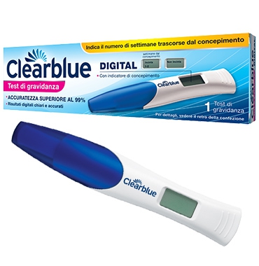 Clearblue Linea Gravidanza Test di Gravidanza Digitale Indicatore Concepimento