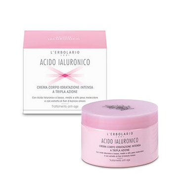 L'Erbolario Linea Acido Ialuronico Anti-Rughe Tripla Azione Crema Corpo 200 ml
