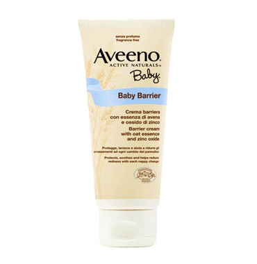 Aveeno Linea Pediatrica Baby Barrier Crema Barriera Protettiva con Zinco 100 ml