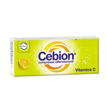 Cebion Linea Difese Immunitarie Vitamina C Integratore 10 Compresse Efferv Limon