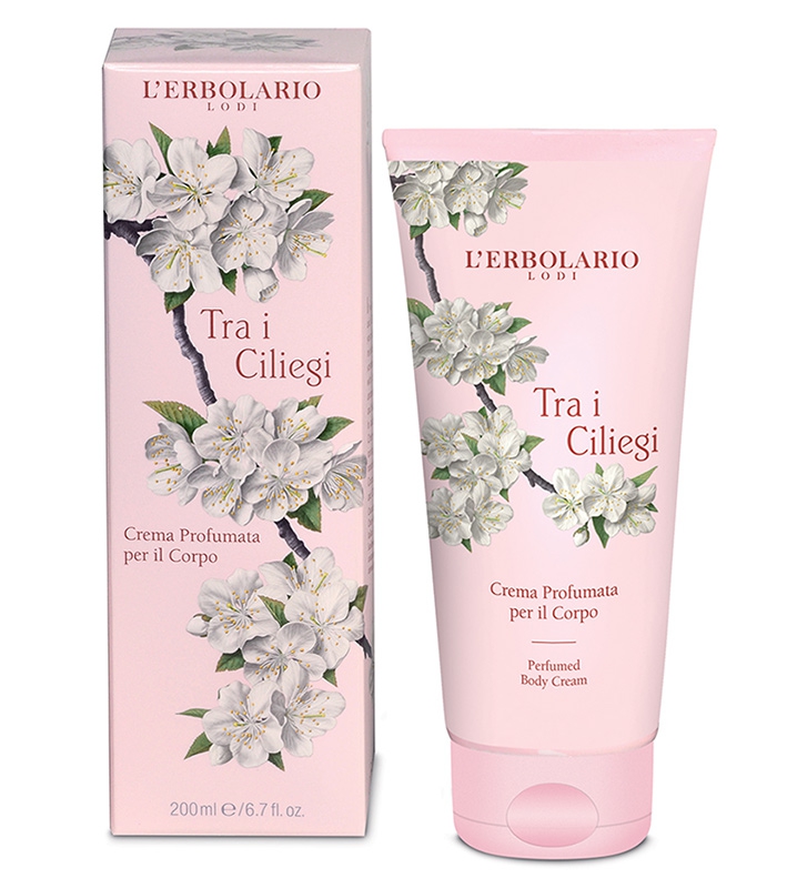 L'Erbolario Linea Tra i Ciliegi Vivace e Delicato Crema Idratante Corpo 200 ml