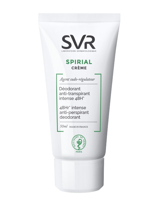 SVR Linea Spirial Deodorante Anti-Traspirante Intenso 48h Crema Mani Piedi 50 ml