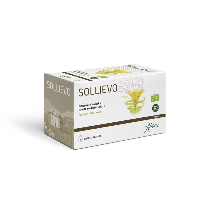 Aboca Linea Intestino Sano Sollievo Bio Tisana Integratore Alimentare 20 Filtri