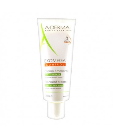 A-Derma Linea Exomega Pelli Secche Control Crema Emolliente Anti-Prurito 200 ml