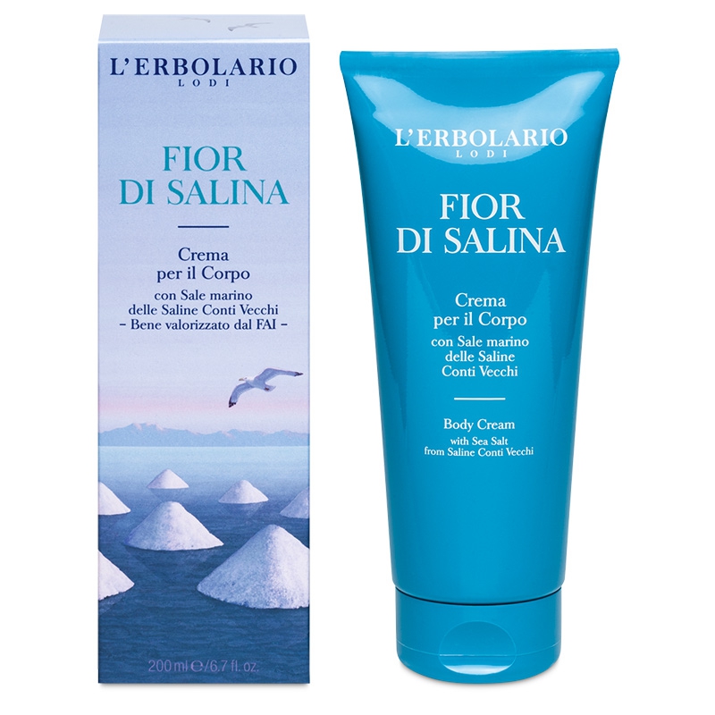 L'Erbolario Linea Fior di Salina Mediterraneo Solare e Marino Crema Corpo 200 ml