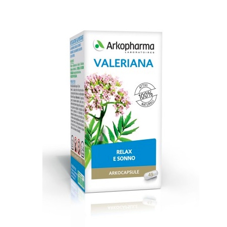 Arkocapsule Linea Sonno e Relax Valeriana Integratore Alimentare 45 Capsule