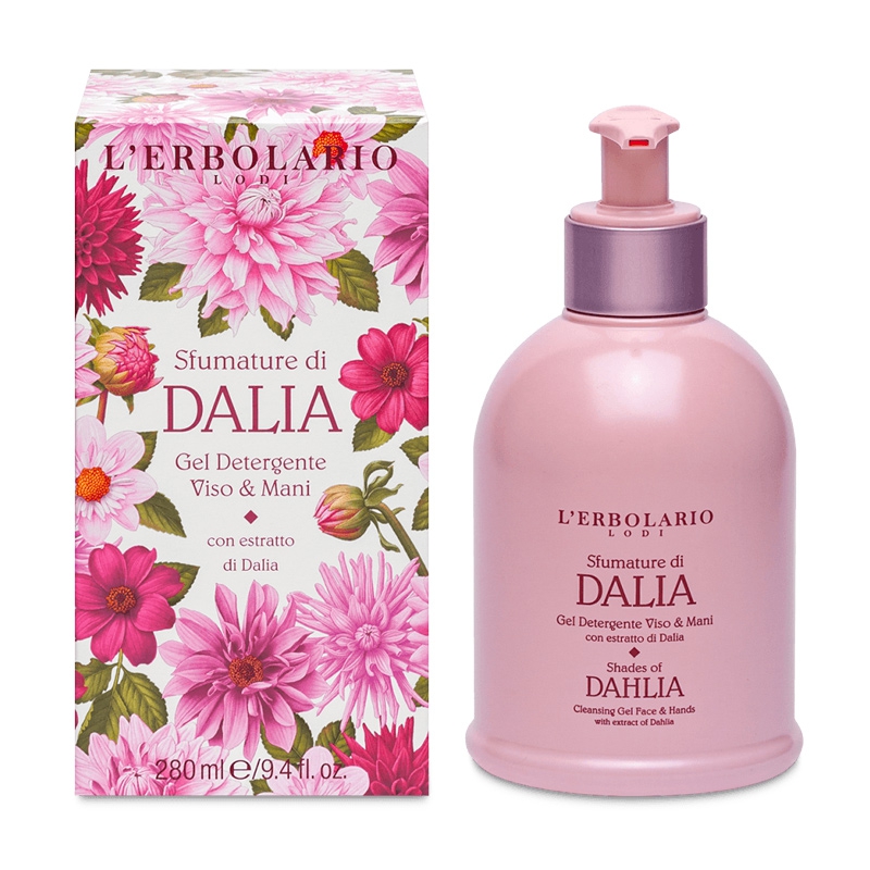L'Erbolario Linea Sfumature Dalia Raffinata Elegante Gel Detergente Viso 280 ml