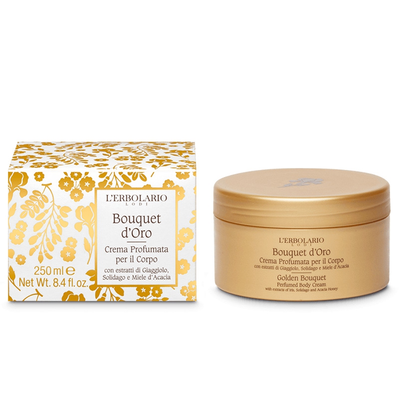 L'Erbolario Linea Bouquet d'Oro Crema Profumata Corpo 250 ml