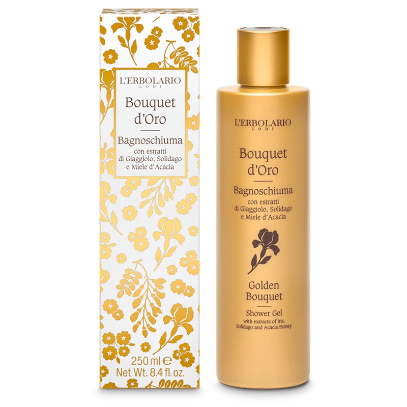 L'Erbolario Linea Bouquet d'Oro Bagnoschiuma 250 ml