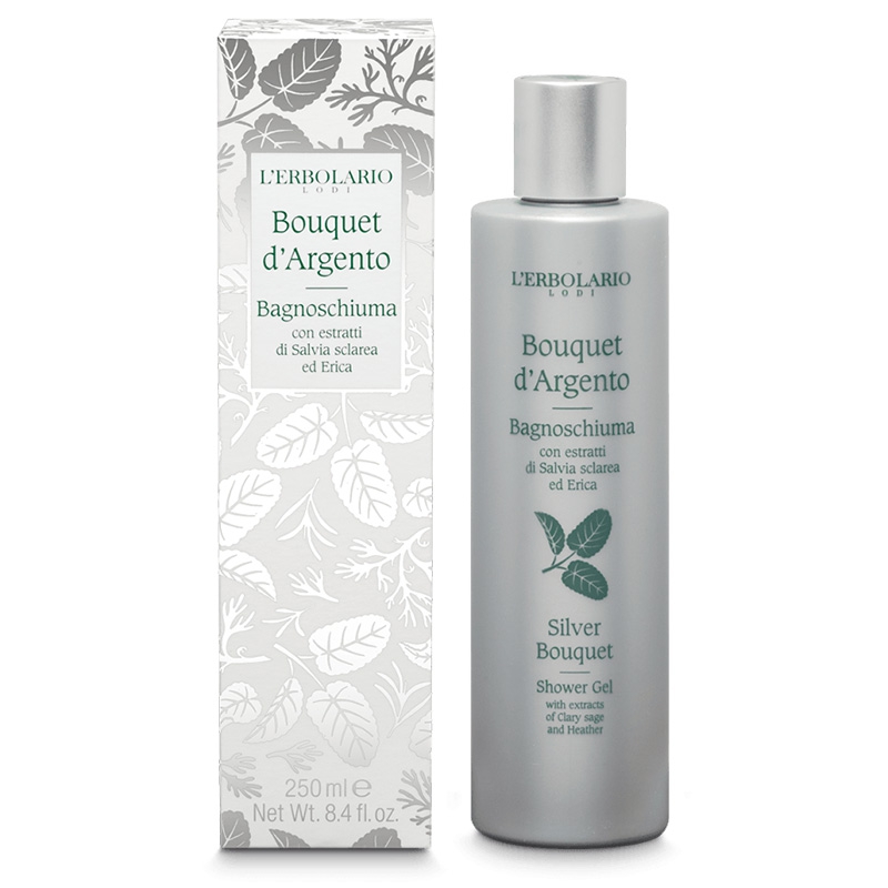 L'Erbolario Linea Bouquet d'Argento Bagnoschiuma 250 ml