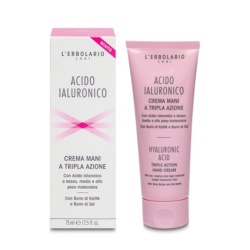 L'Erbolario Linea Acido Ialuronico Crema Mani 75 ml