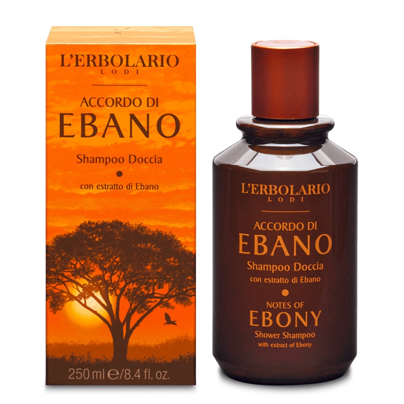 L'Erbolario Linea Accordo di Ebano Shampoo Doccia 250 ml